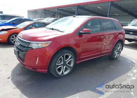 2013 Ford Edge Sport из США, поврежденный, VIN 2FMDK4AK1DBB53943